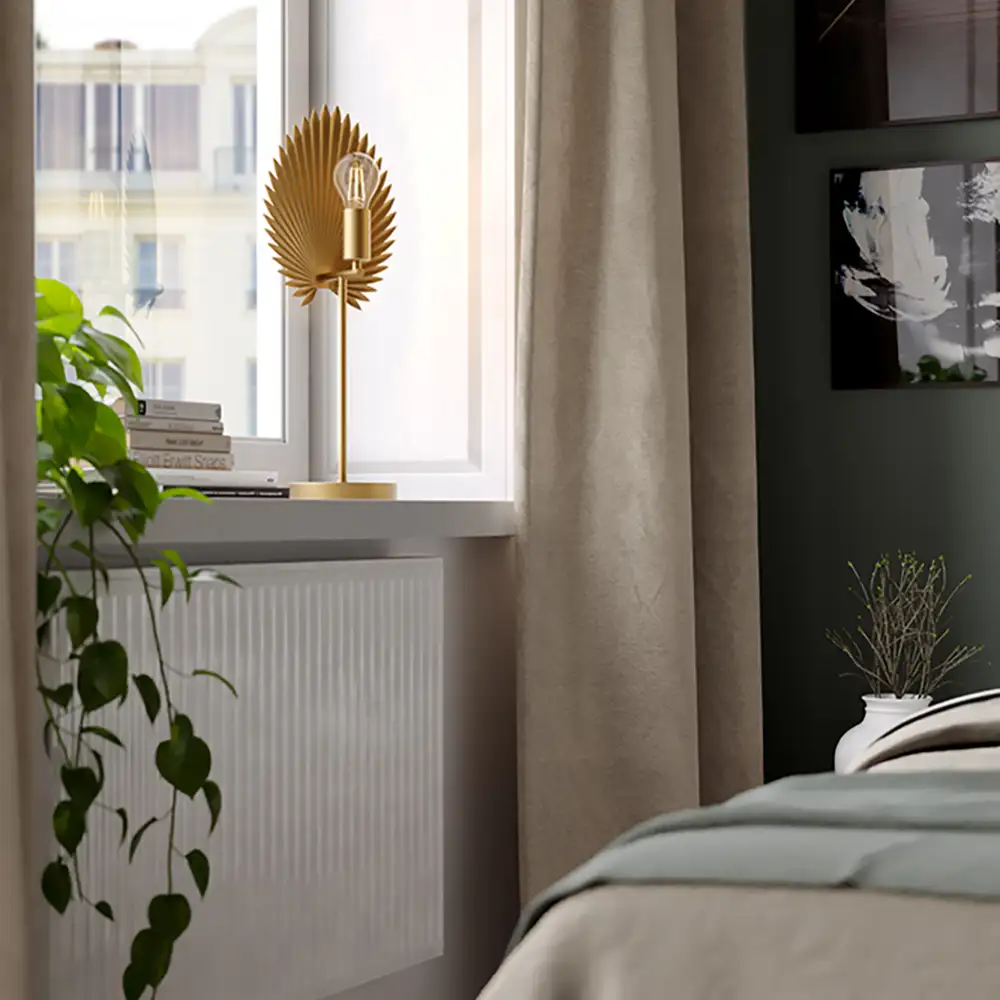 Aruba table lamp H55cm Matt gold