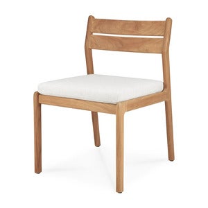 Jack Dining chair Teak/Off White