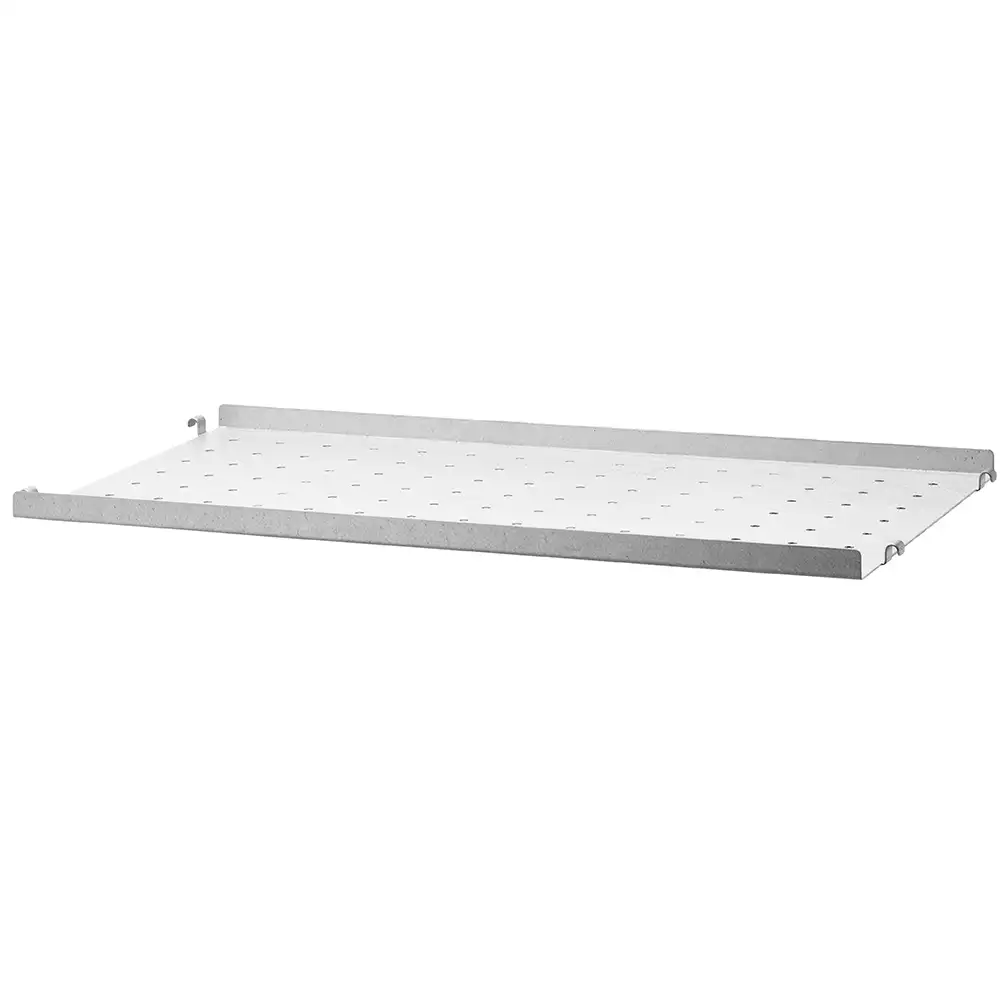 Low edge shelf 58x2x30 Galvanised