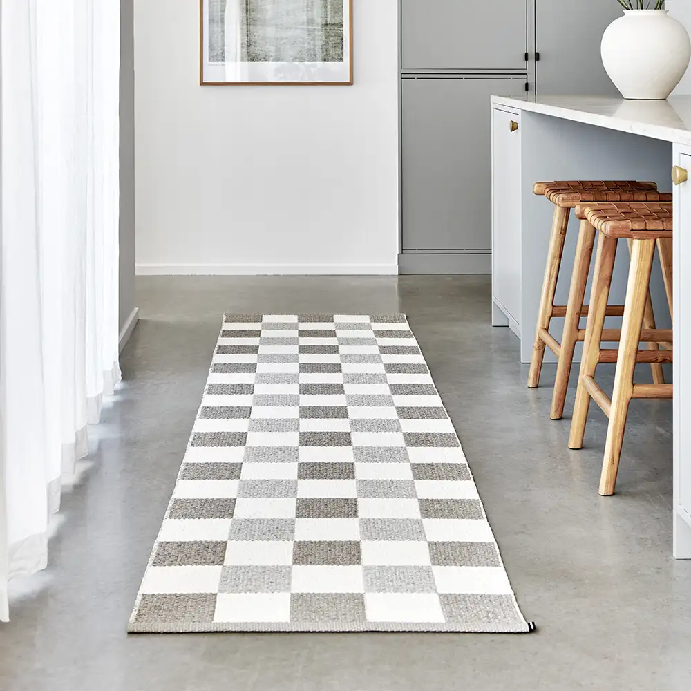 Pix Carpet 70x160 cm Dark Linen/Vanilla/Linen