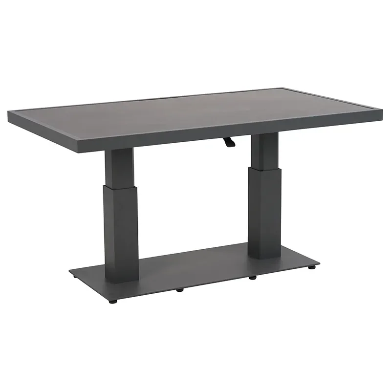Scale coffee table 85x140 cm anthracite / Dark Brownish Ceramic