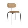 Curious Dining Chair Oak/Black Metal Sugar Brown