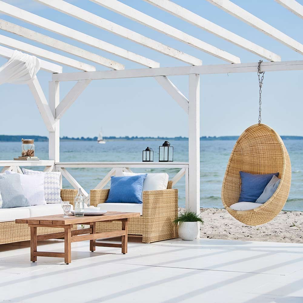 The Hanging Egg Chair Outdoor, Black