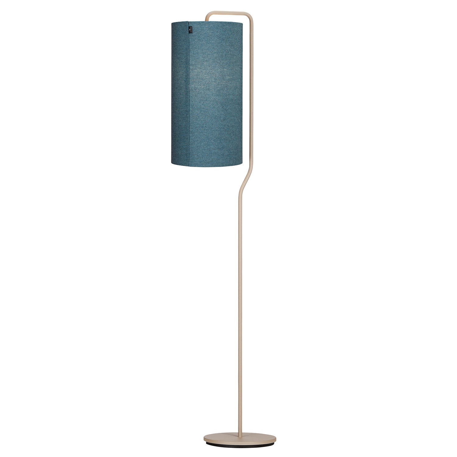 Pensile Floor Lamp Sand Structure Exkl Textile Shade