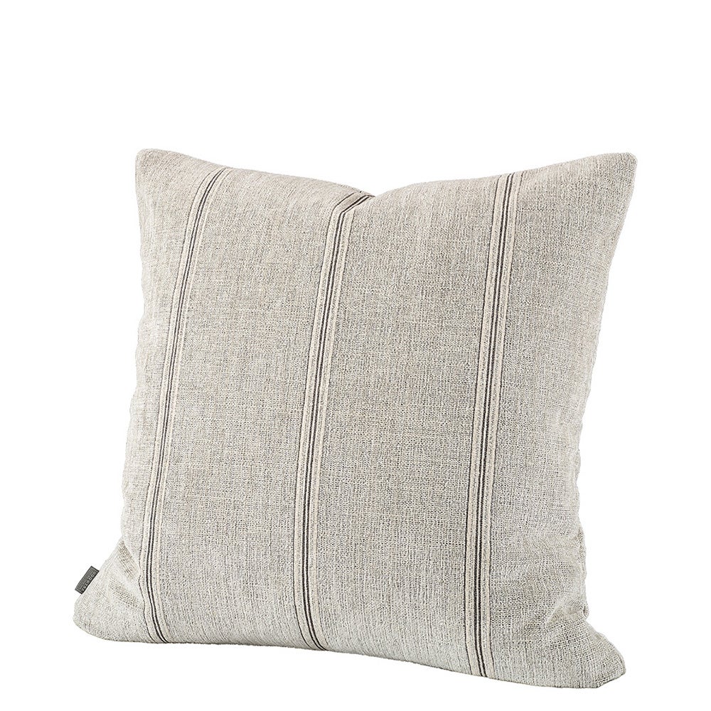 Serena Stripe cushion cover 50x50 cm-Oyster