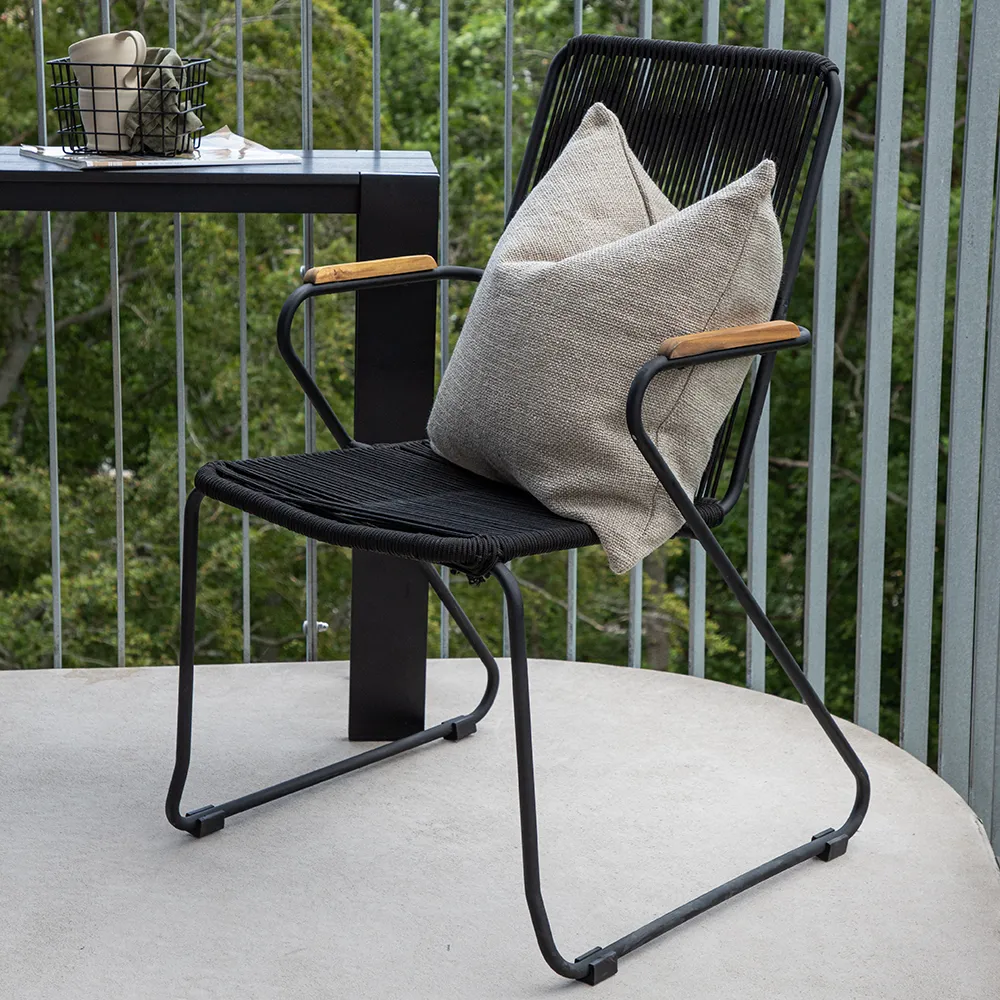 Bois Dining Chair Black 2-pack