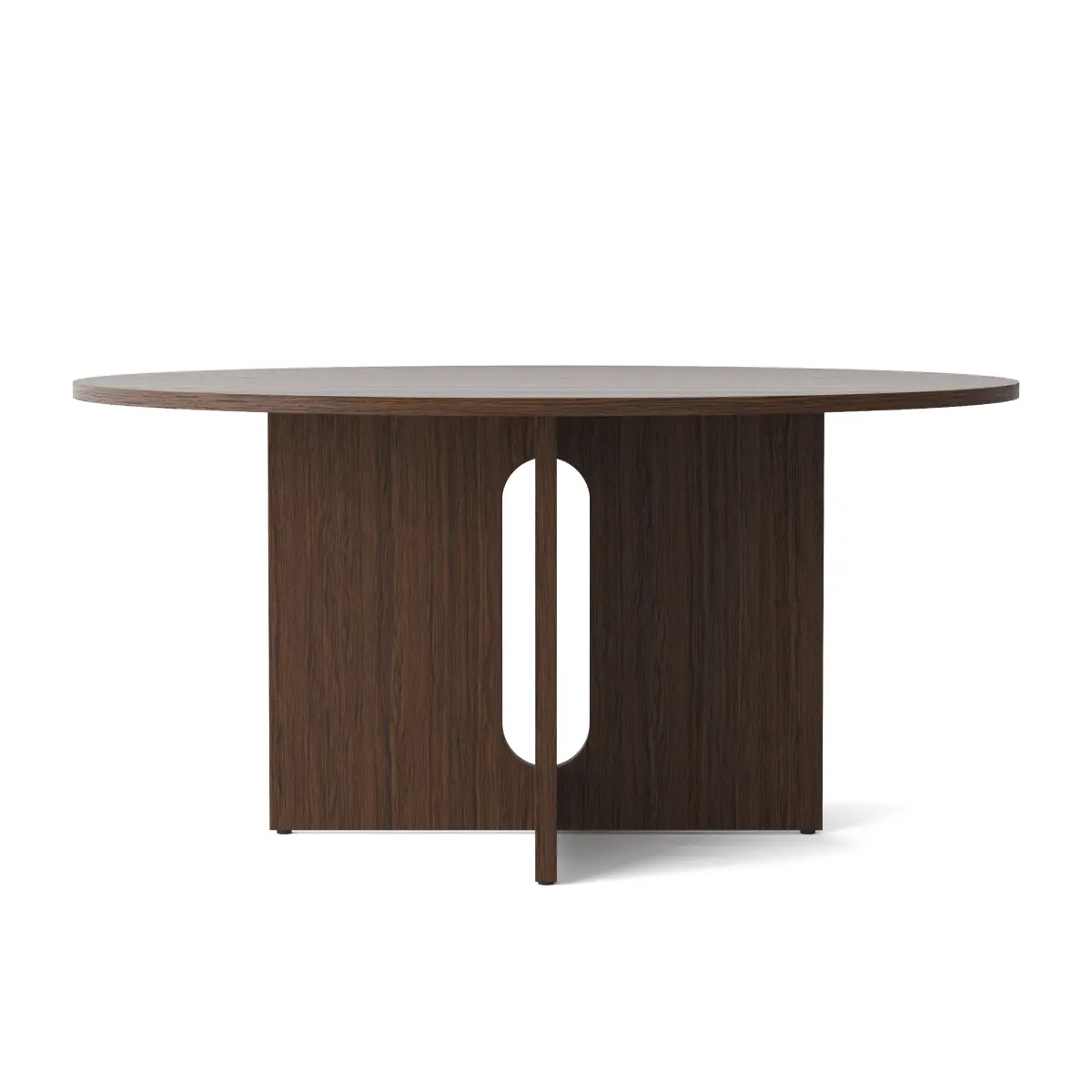 Androgyne Dining Table - Dark Oak - Ø150 cm