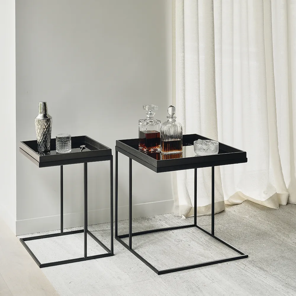 Tray side table square L