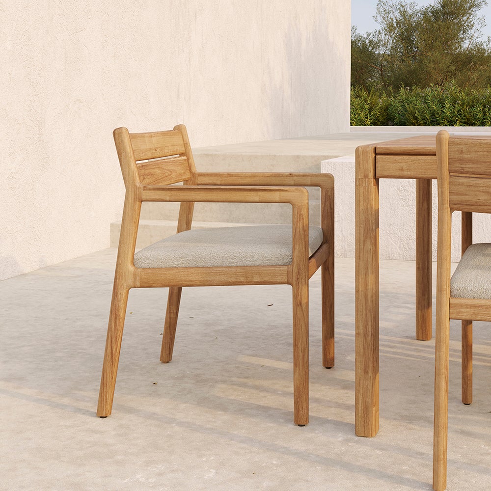 Jack Dining Chair Teak/Natural