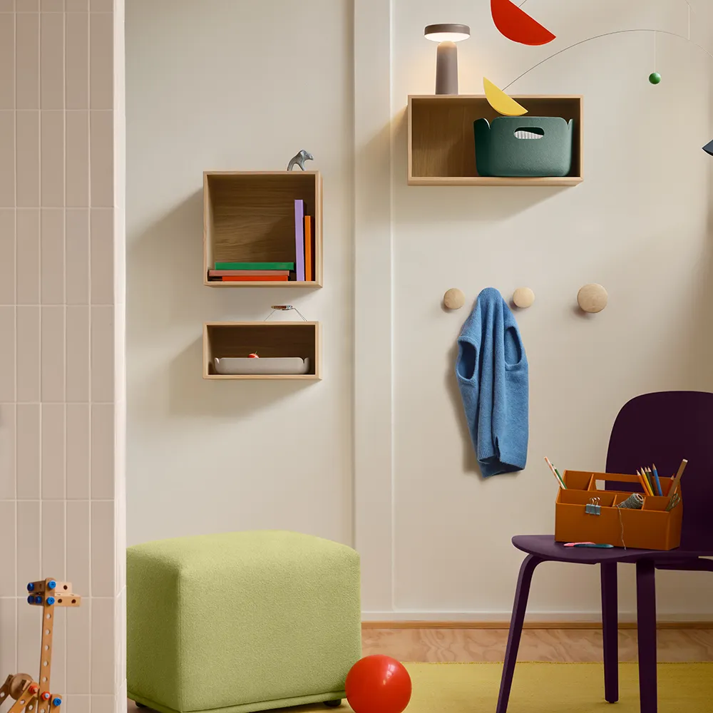 Dots Wood Set of 5 - Oak