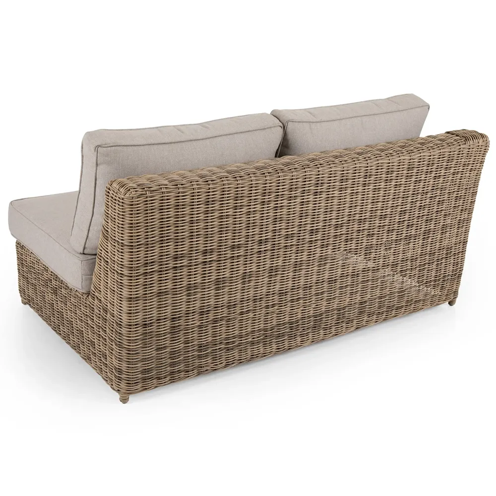 Glendon right+left finish rustic synthetic rattan