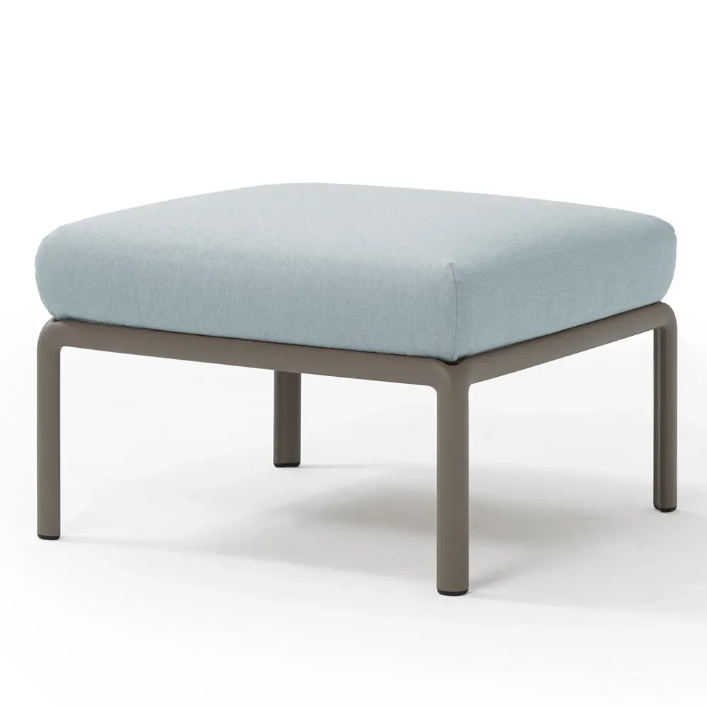 Komodo Pouf Tortora - Ghiaccio Sunbrella