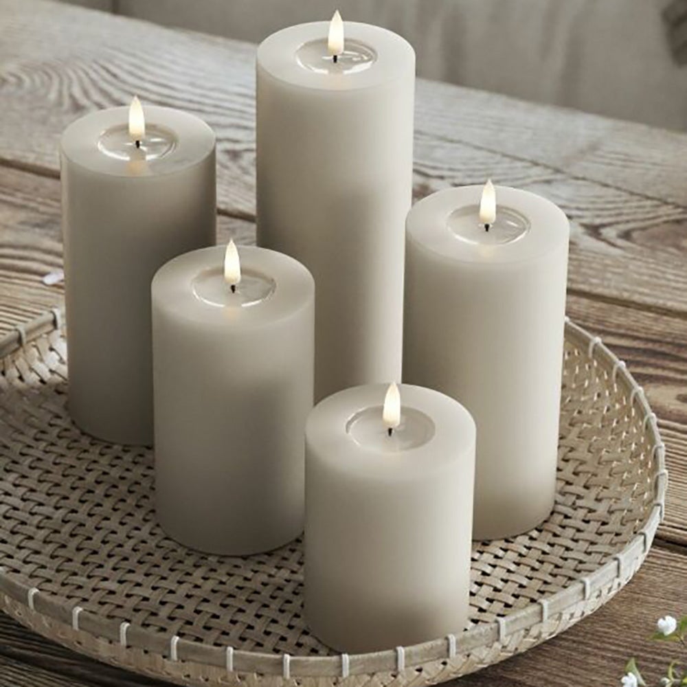 LED block light 7.5x10 cm sand