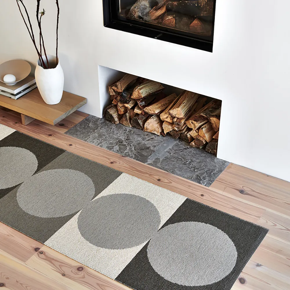 Otto Clay / Background Linen Carpet 70 x 280 cm