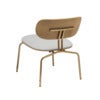 Curious Lounge Chair Oak/Brass Sterling