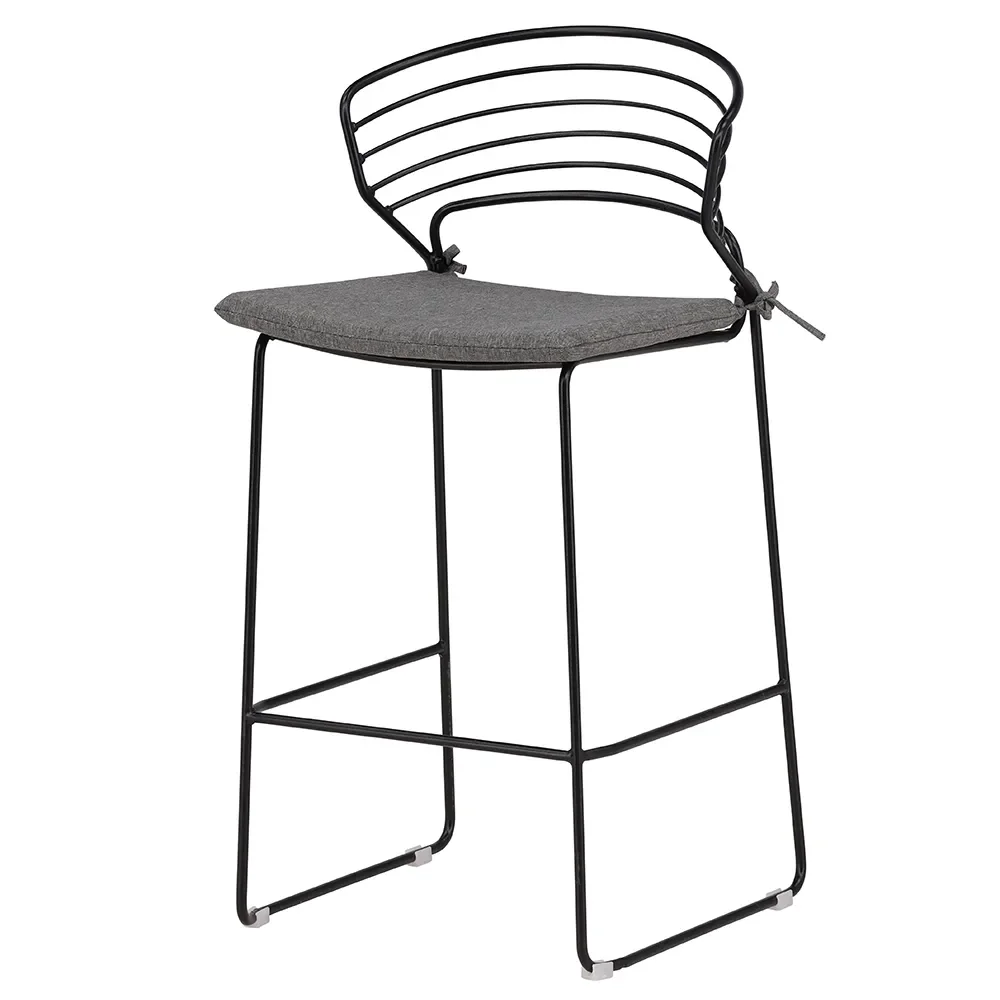 Milano Barstool black 4-pack