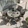 Kenora dining table 130 cm anthracite