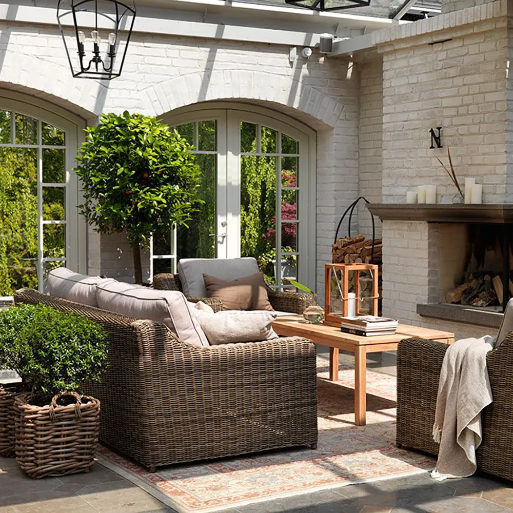 Glendon 3-seater sofa  Rustic / Beige