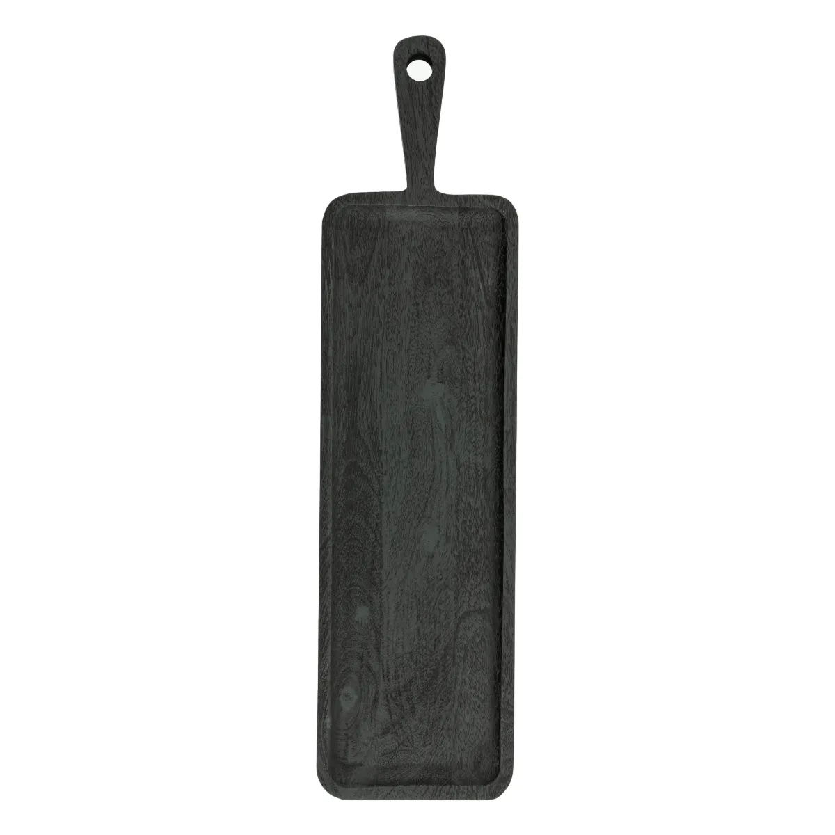 Plancha large 74x20x4 cm wood black