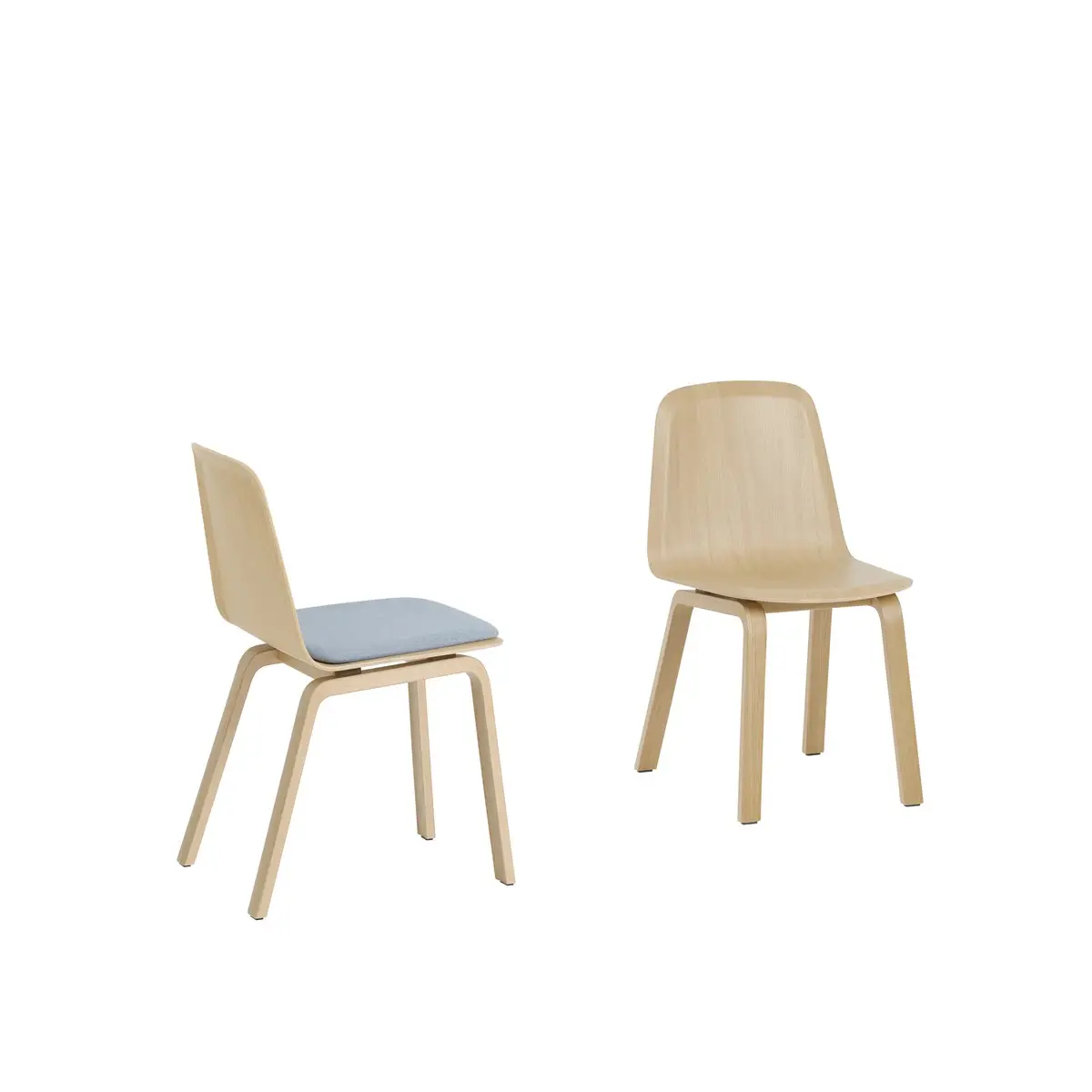 Brink ChairWooden base- Oak