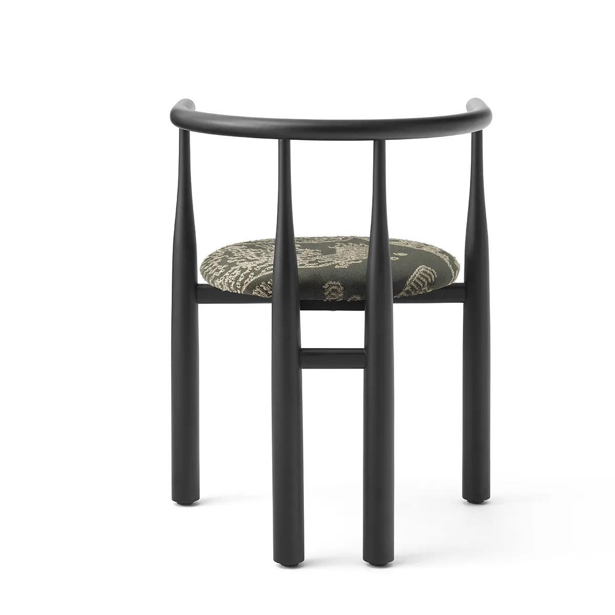 Dining Chair Bukowski Black Dedar Tiger Mountain with armrest