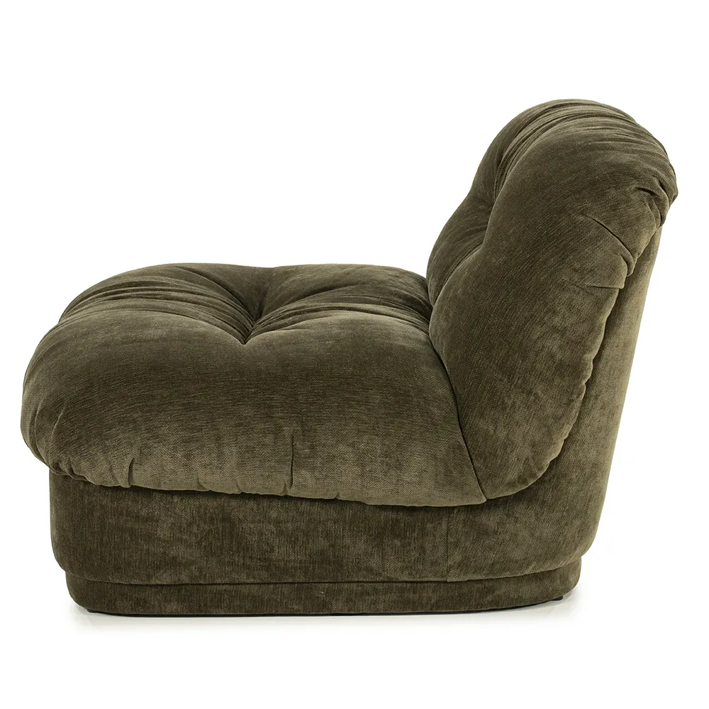 Nook armchair - green