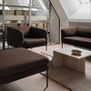Sofa 2-Seater Turn Hallingdal Dark Brown