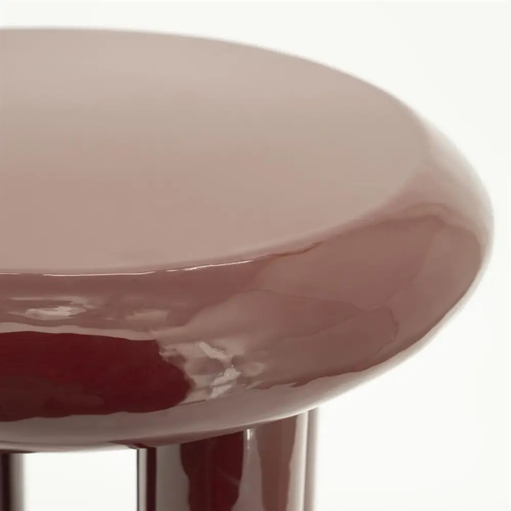 Side table Balloon - burgundy 43x43x45 cm