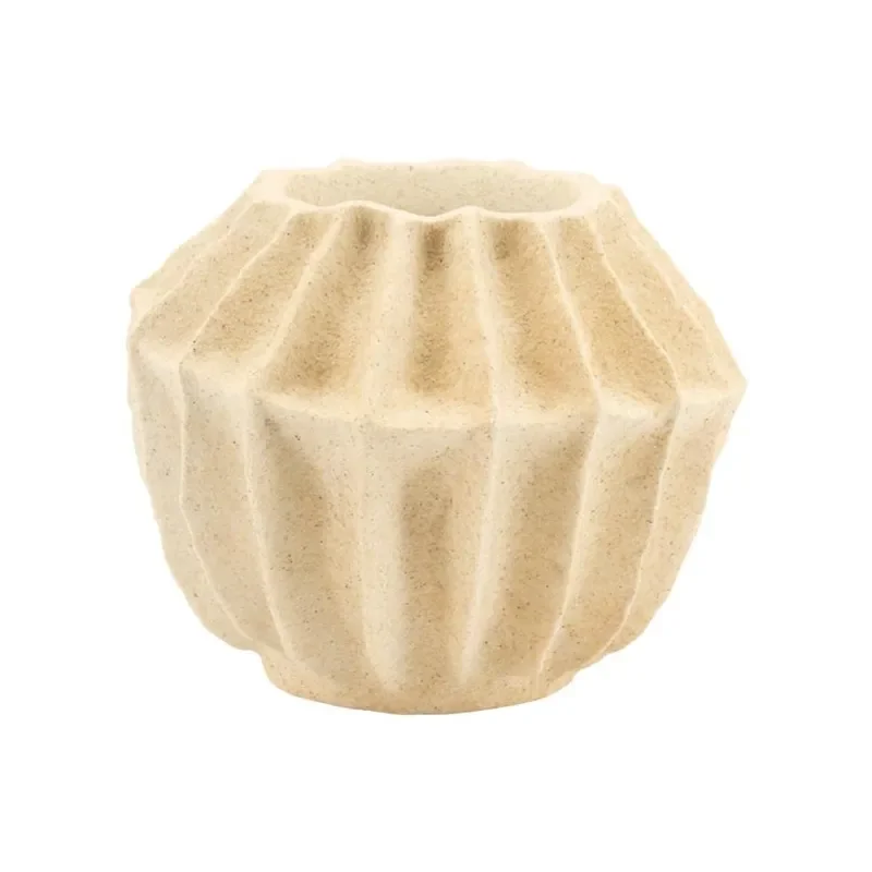 Rei small 30x30x23 cm Polyresin White