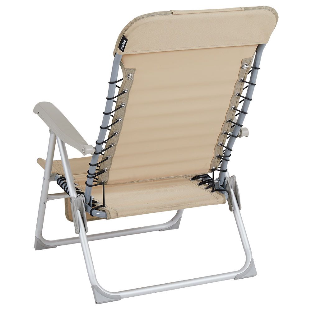 Ulrika beach chair silver/sand