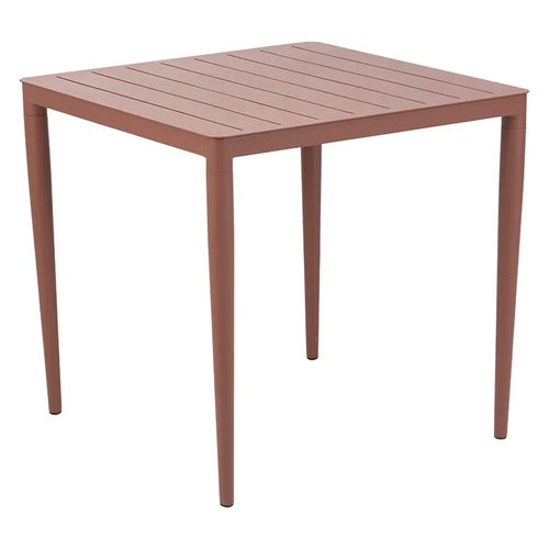 Bigby dining table 76x76 cm Zin Red