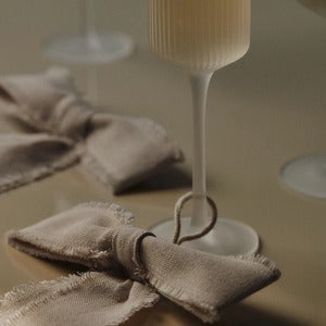 Champagne Glass 2-pack Ripple Frosted