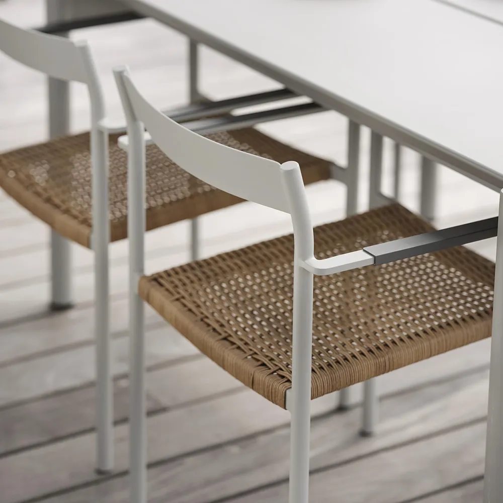 DK armchair light grey