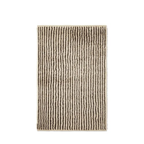 Kami Knotted Rug 120x180 cm - Off-white/Coffee