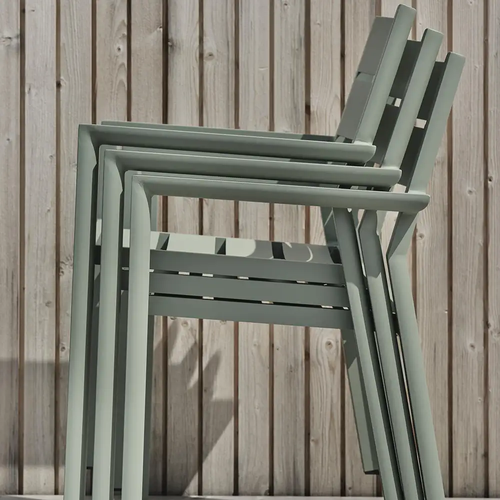 Delia armchair dusty green 