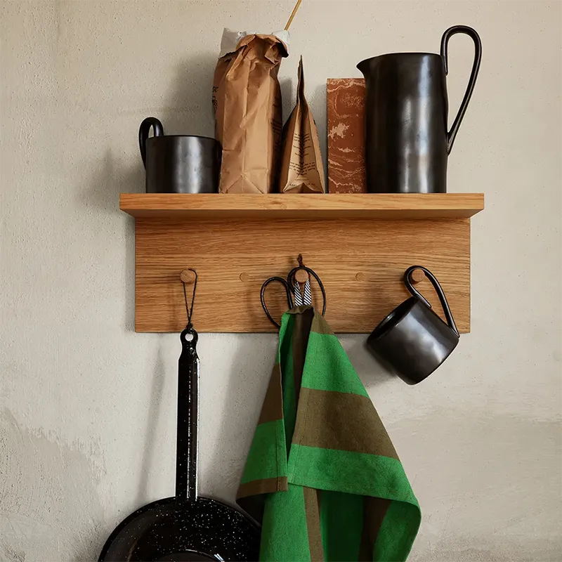 Kitchen towel Hale Olive/green