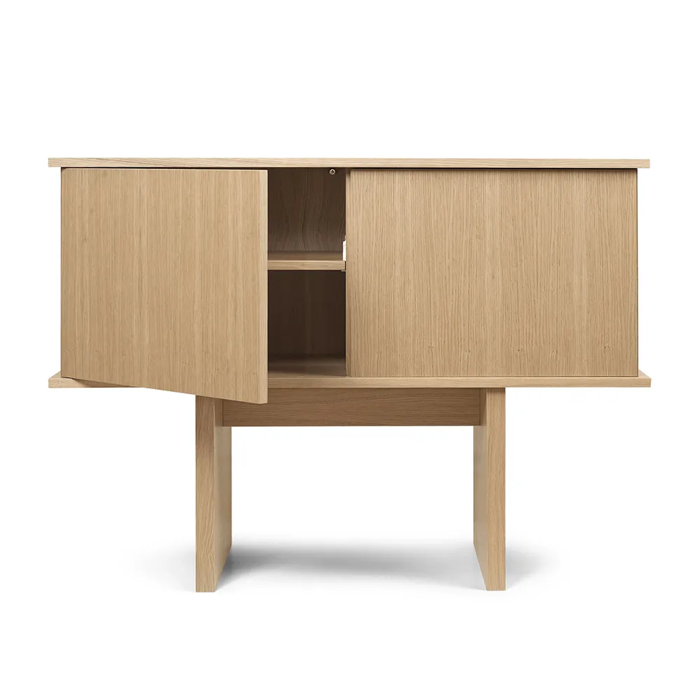 Stilt Sideboard - Single - Natural Oak