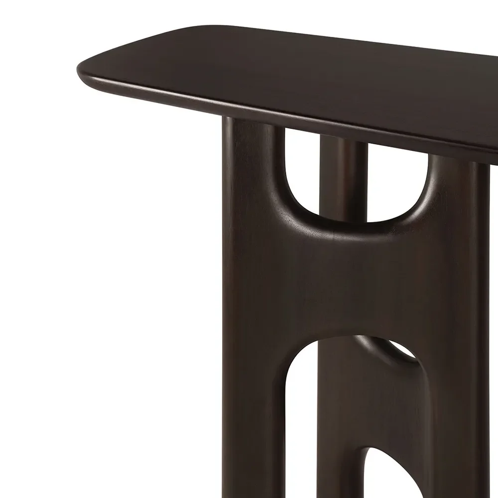Console Table Flow Rose Brown
