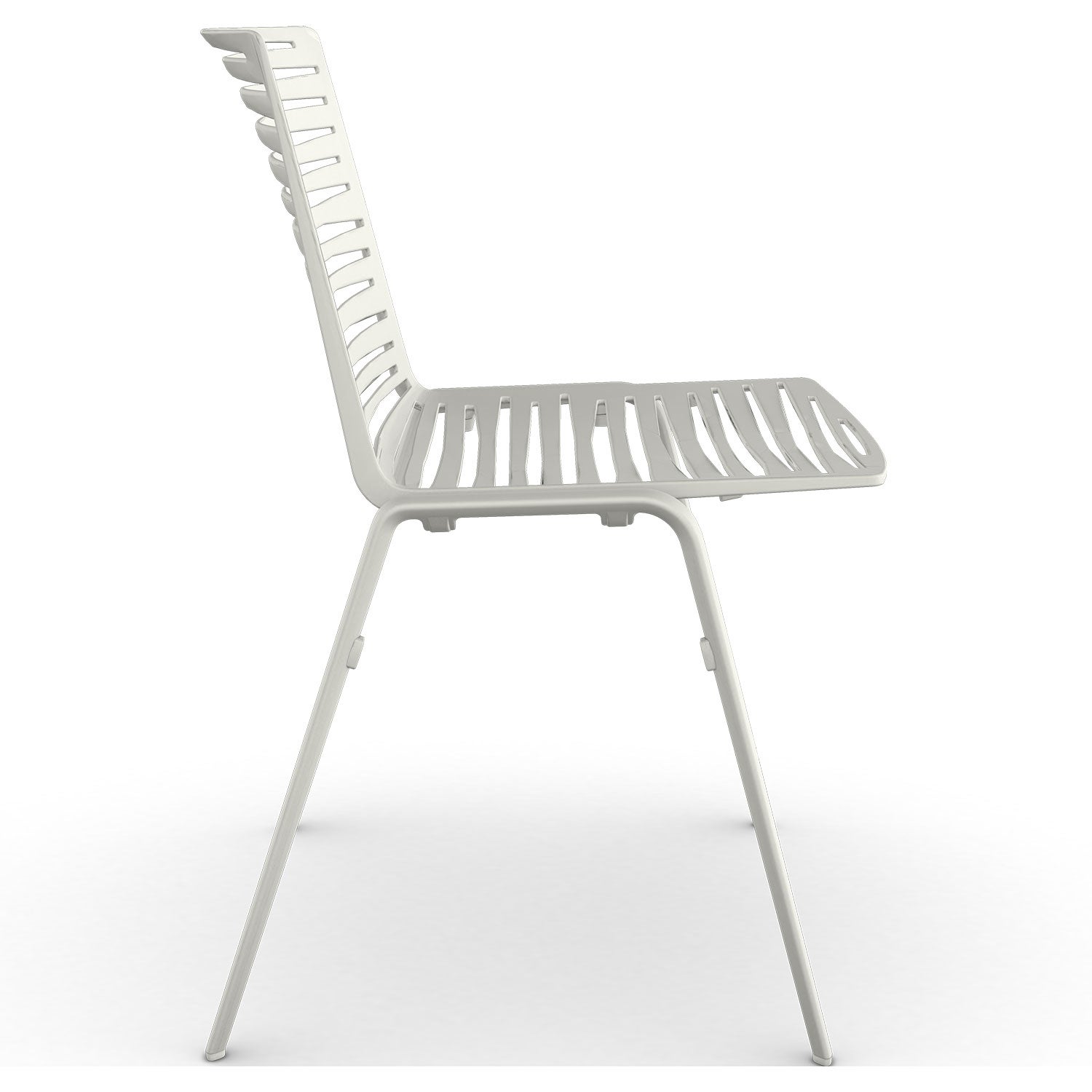 Zebra dining chair White