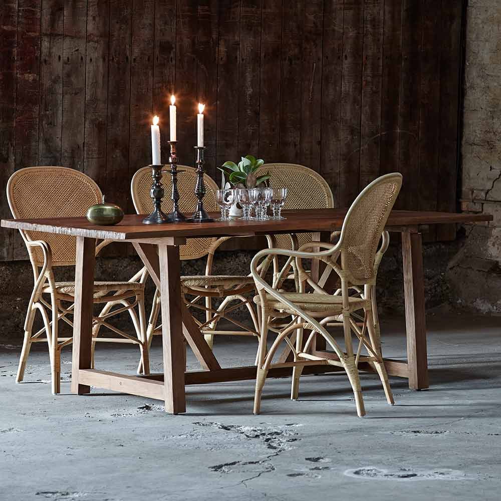 Rossini Dining Chair Rattan Natural