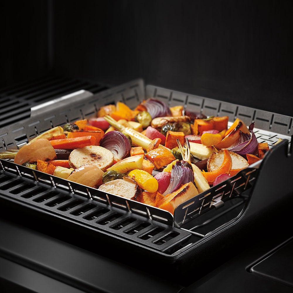 Crafted grill basket