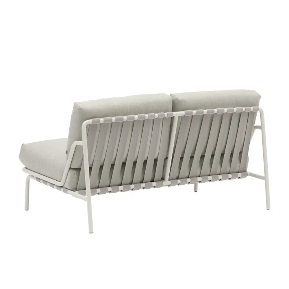 Lounge Sofa Settle 2-seater Laze 1/Grey