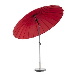 SHANGHAI Ø270 cm Anthracite/red