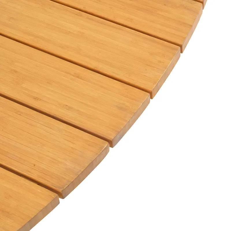 Olive coffee table 80x110 cm anthracite / bamboo