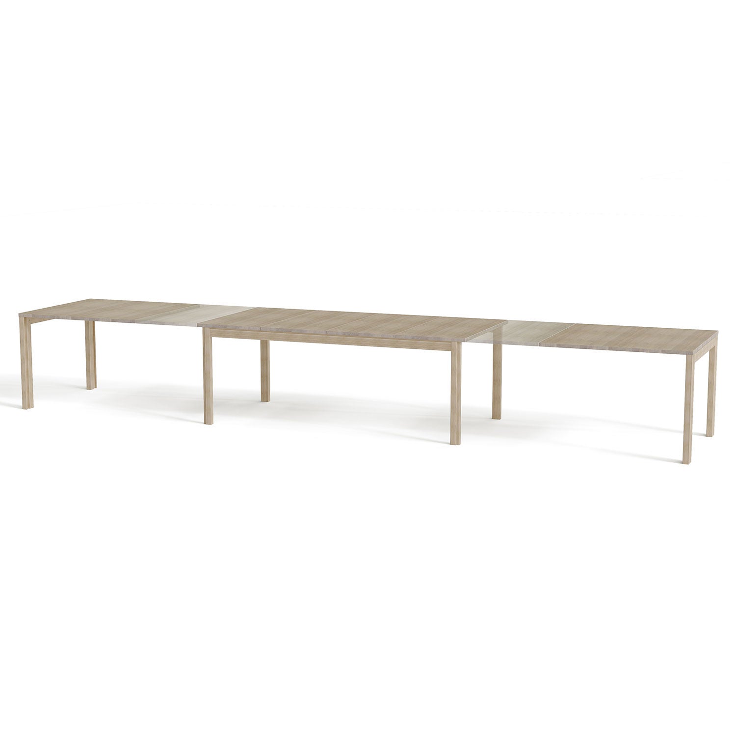 Sm24 Table Oak Lacquer 200-356(512)X100X73cm