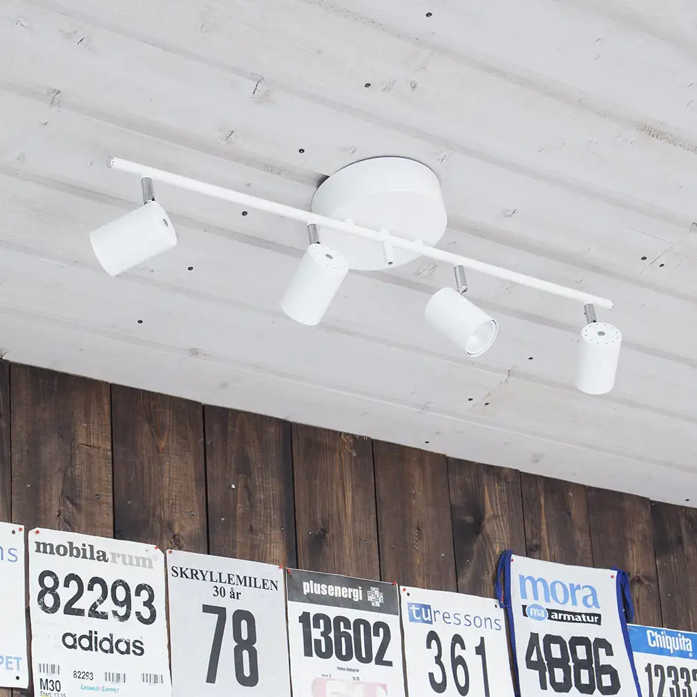 Correct roof rail 4-low White