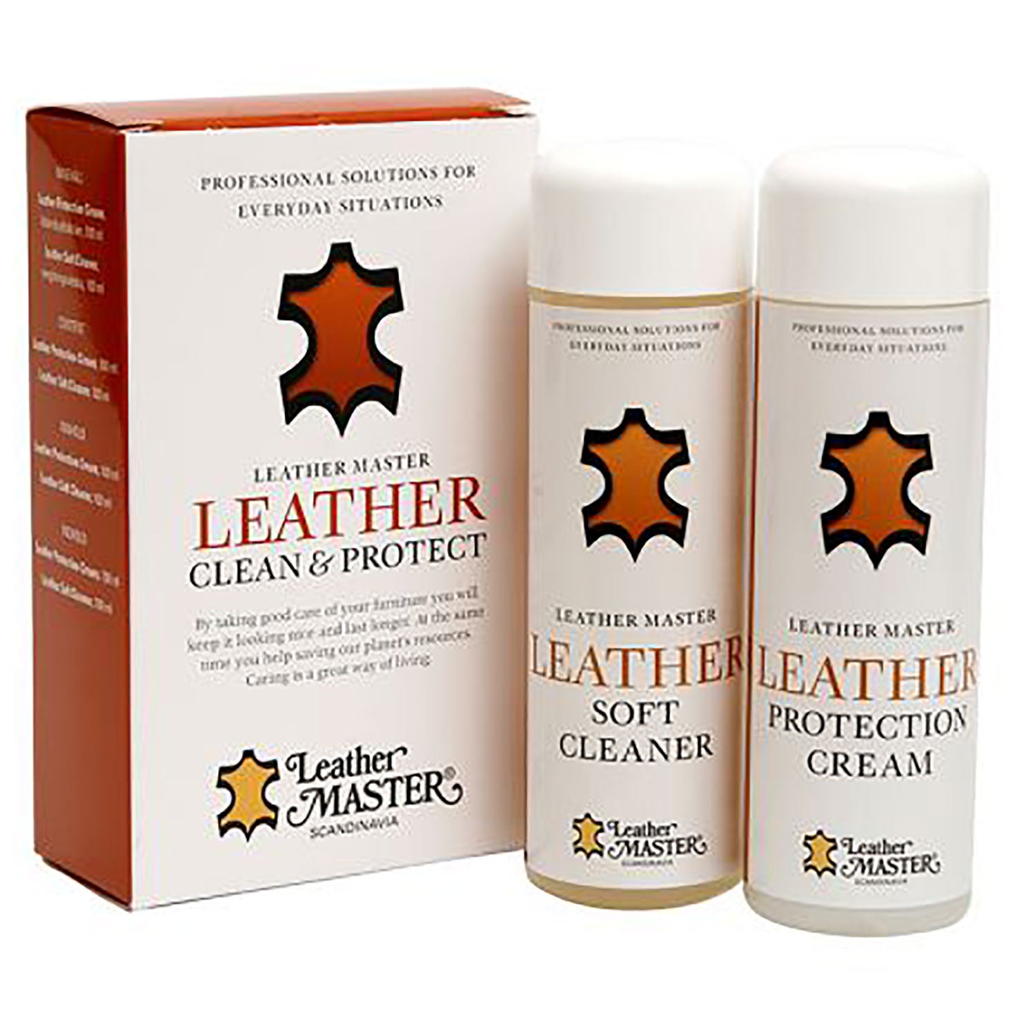 Leather cleaning &amp; protection mini 2 x 100 ml