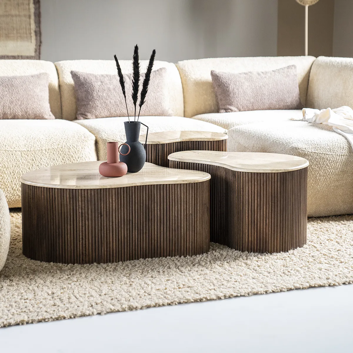 Mari Coffee table - 83x72x34