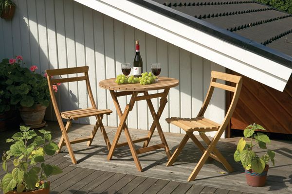 Nova table 70 cm natural