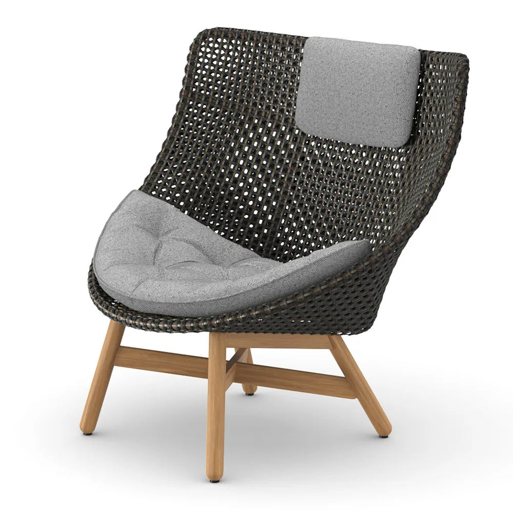 Mbrace wing chair teak AY5 teak 0205 arabica 0126